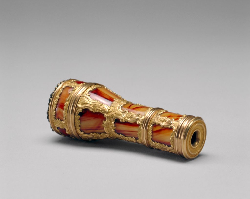 图片[3]-Gold-plated agate telescope watch-China Archive